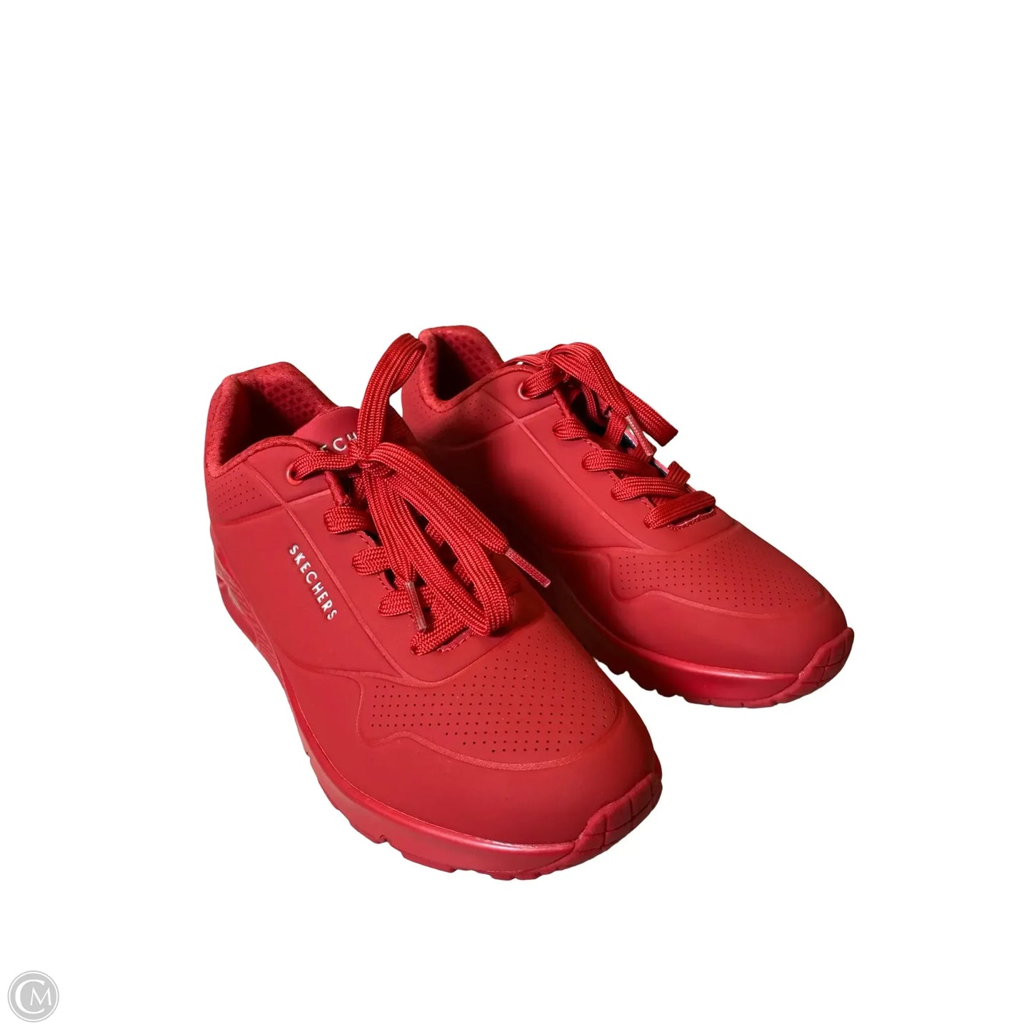 Shoes Sneakers By Skechers In Red, Size: 9.5