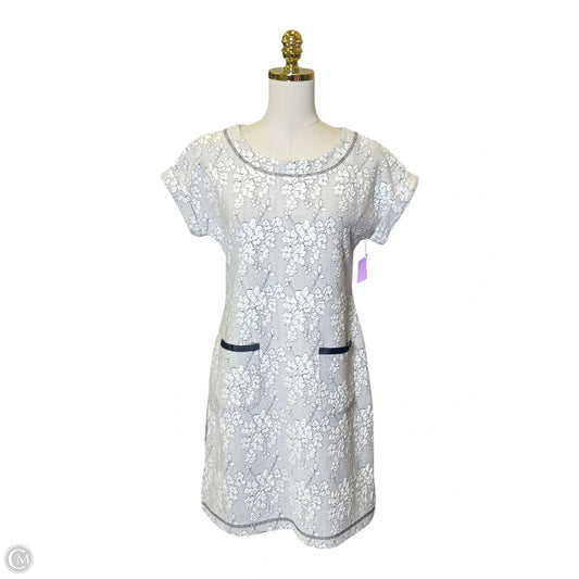 Dress Casual Midi By Talbots In Black & White, Size: Xs