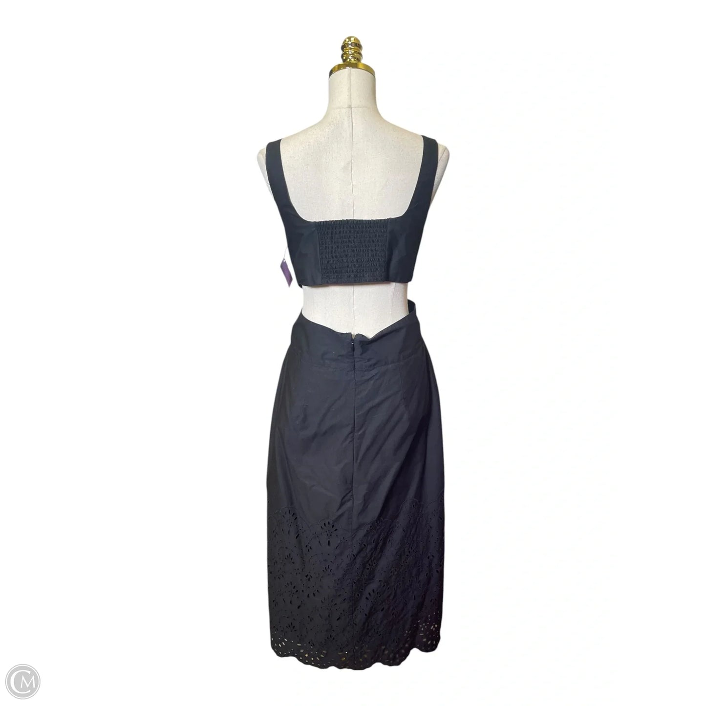 Dress Casual Maxi By Ann Taylor In Black, Size: 6