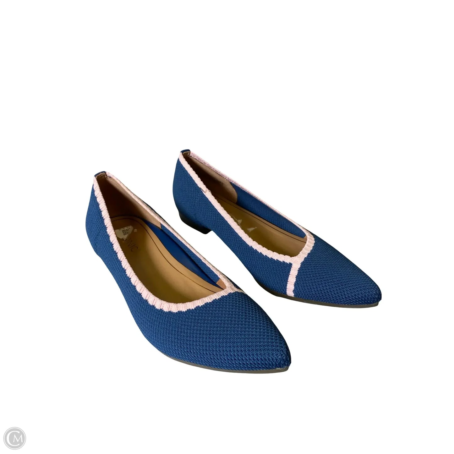Shoes Flats By Vionic In Blue, Size: 7.5