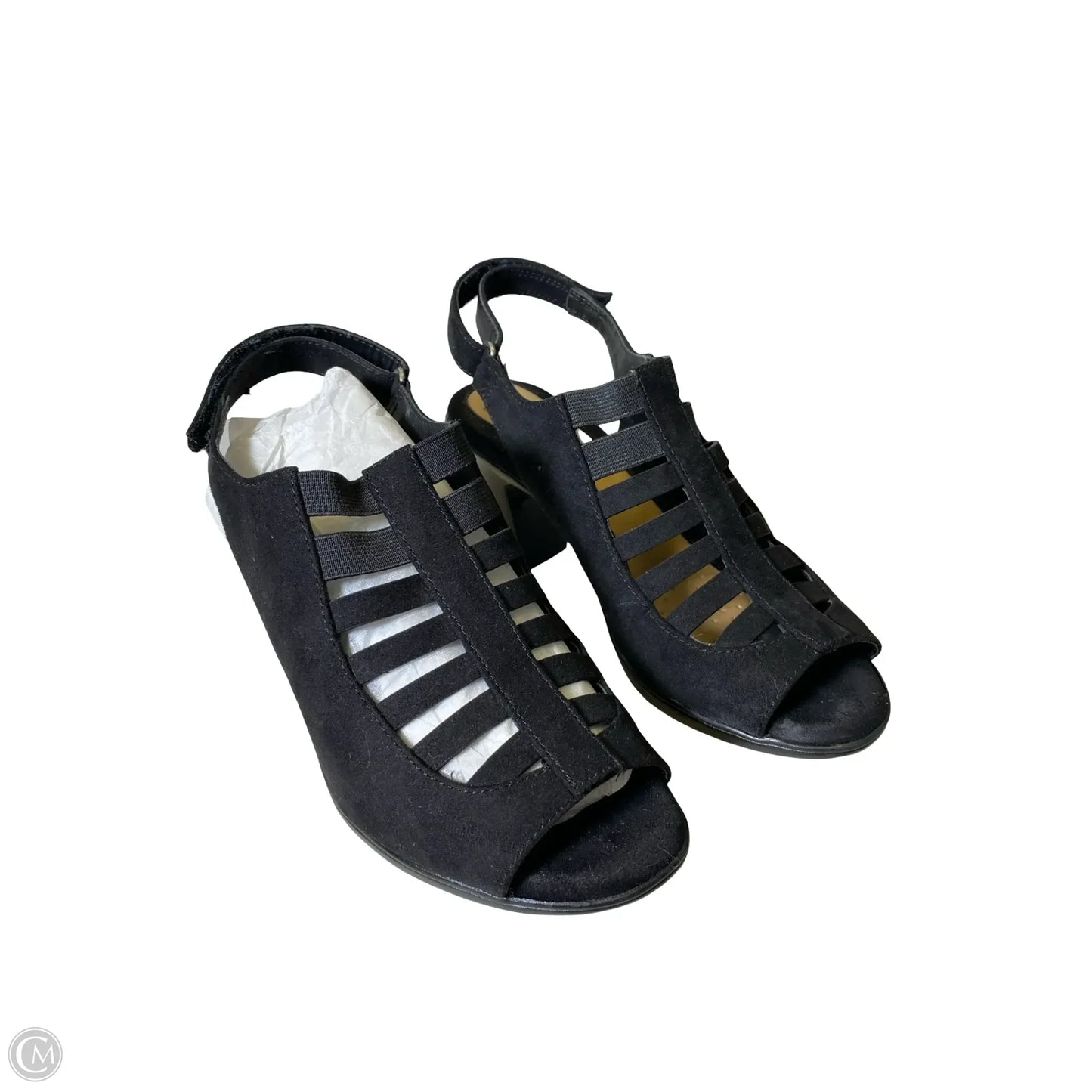 Shoes Heels Block By Croft And Barrow In Black, Size: 6.5