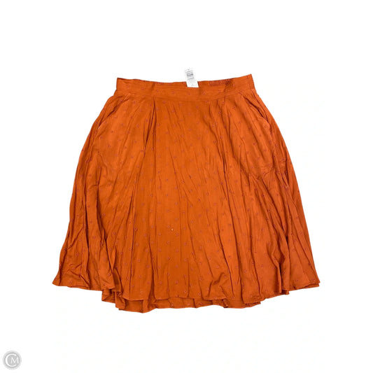 Skirt Maxi By Torrid In Orange, Size: 2x