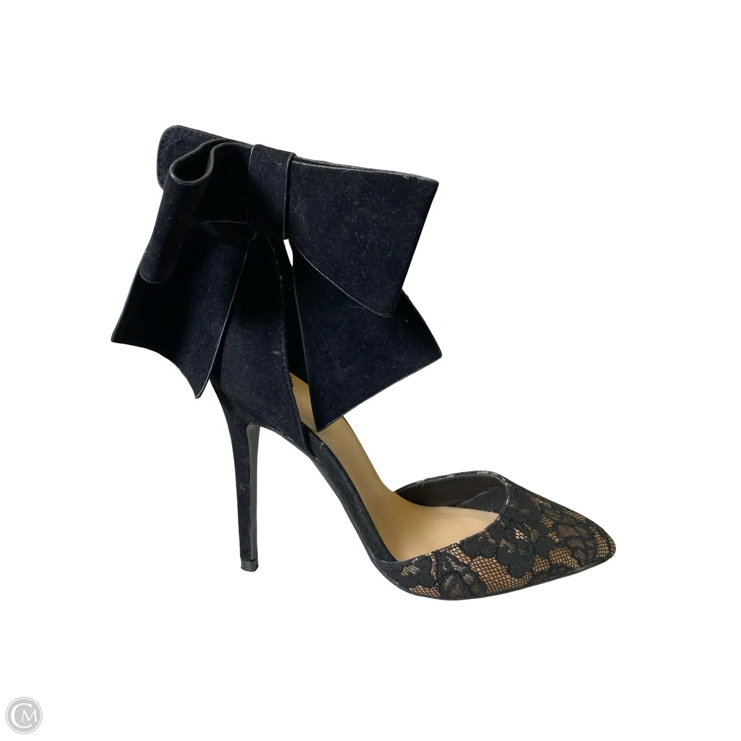 Shoes Heels Stiletto By Shoedazzle In Black & Tan, Size: 7