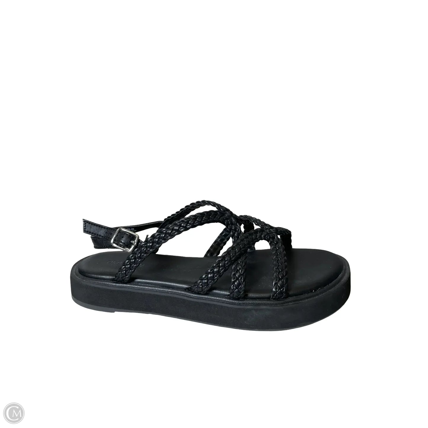 Sandals Flats By Old Navy In Black, Size: 8