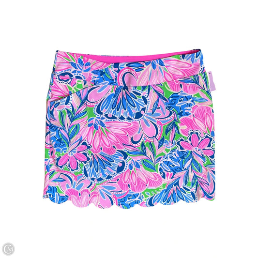 Skort Designer By Lilly Pulitzer In Multi-colored, Size: 10