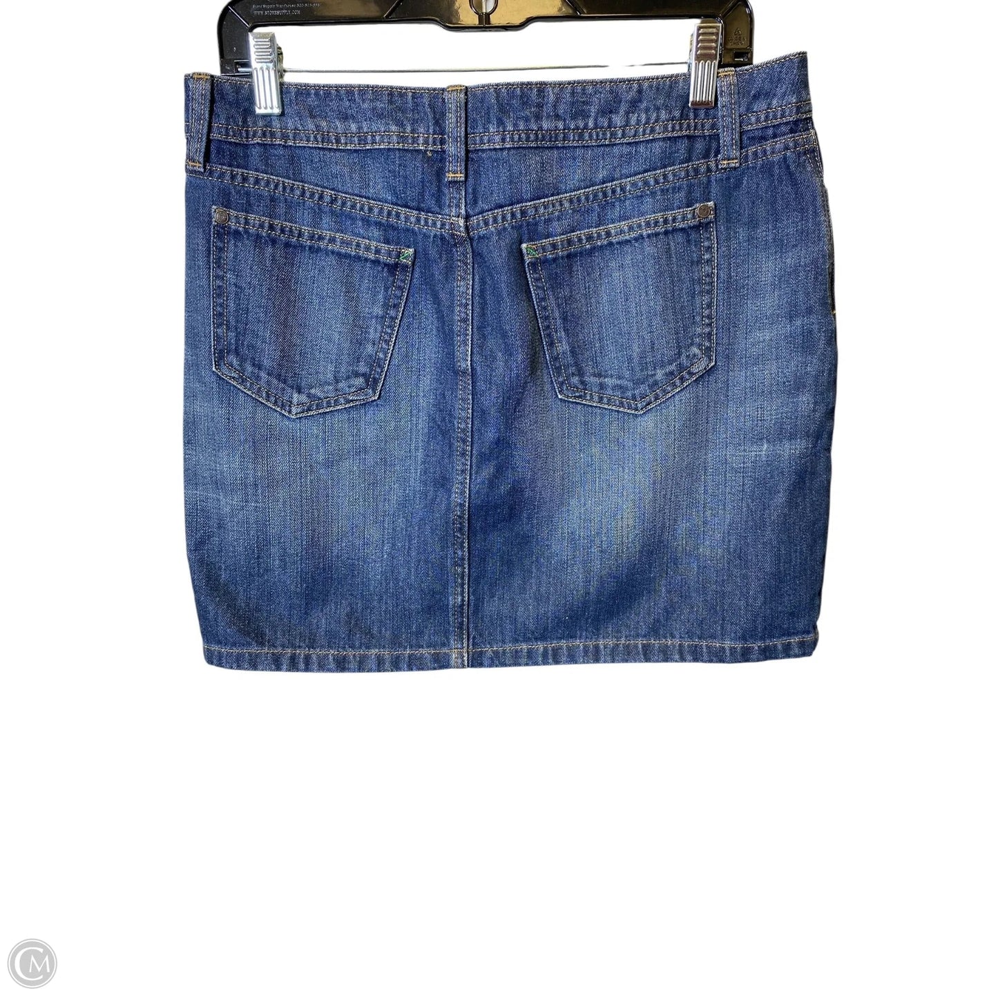 Skirt Midi By Tommy Hilfiger In Blue Denim, Size: 10