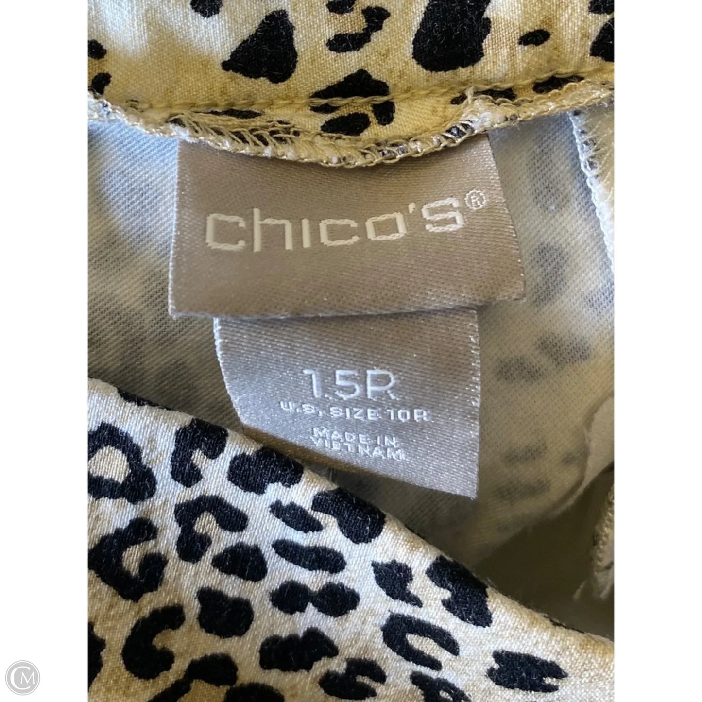 Pants Other By Chicos In Animal Print, Size: 10