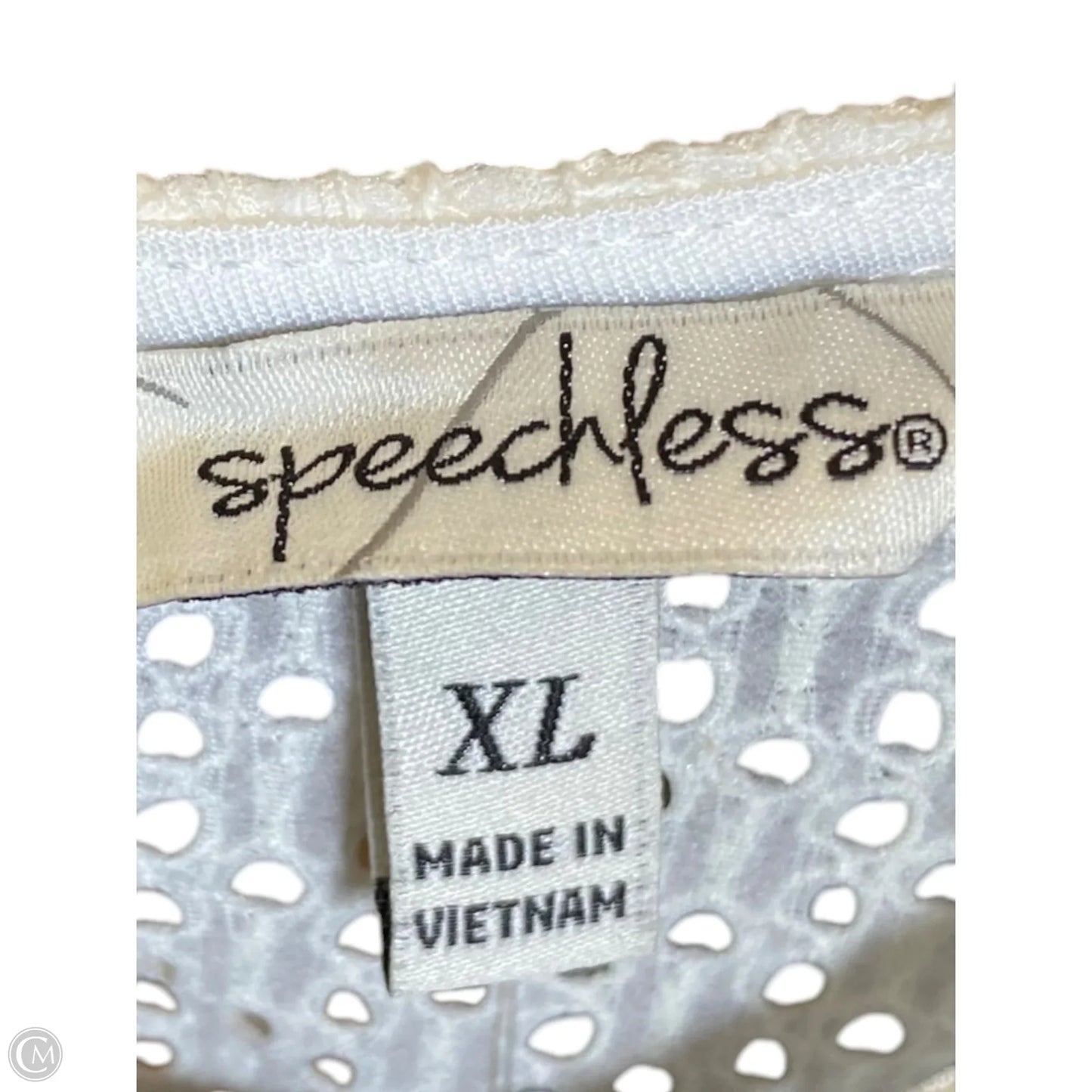 Dress Casual Midi By Speechless In White, Size: Xl