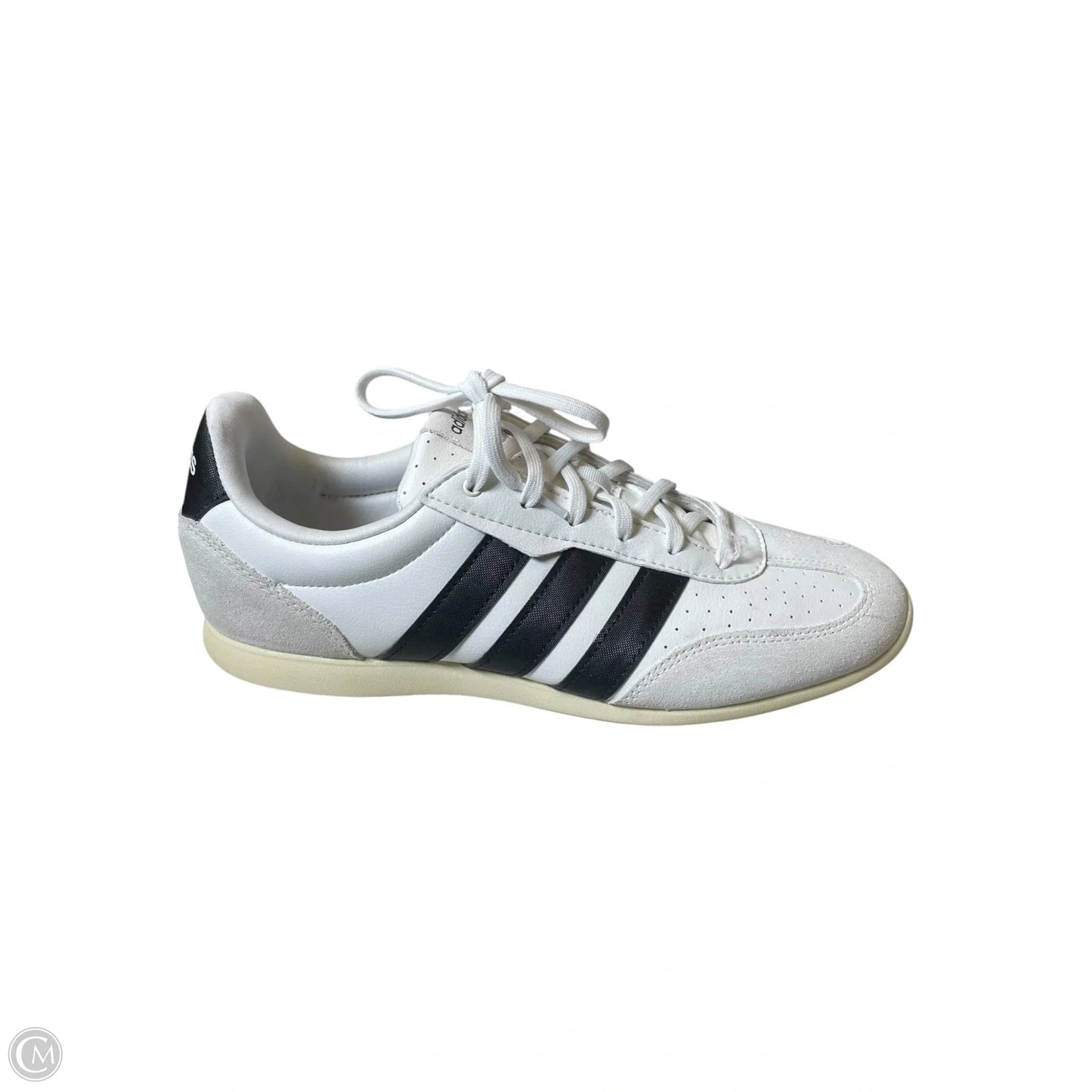 Shoes Sneakers By Adidas In Black & White, Size: 10
