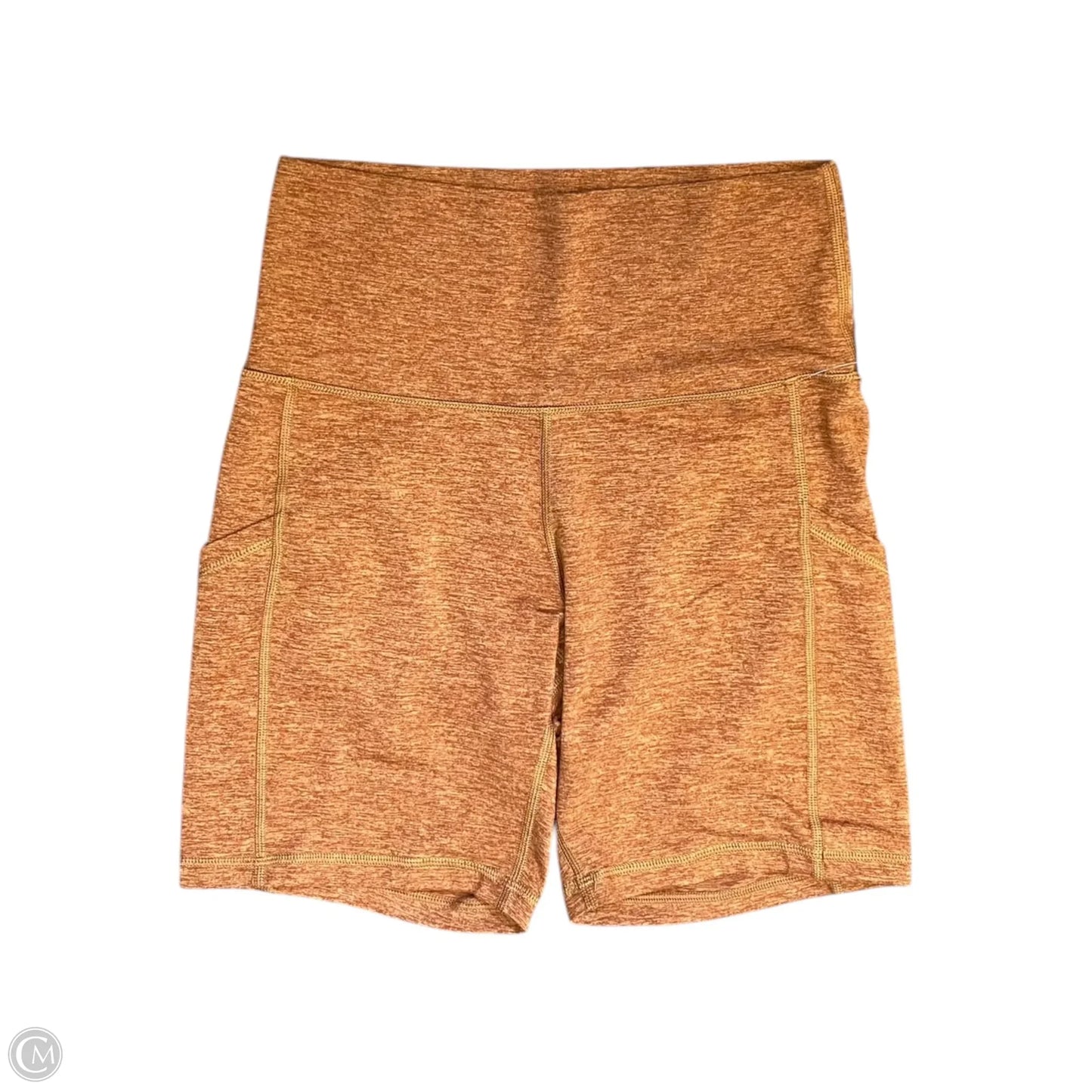 Athletic Shorts By Offline In Orange, Size: M