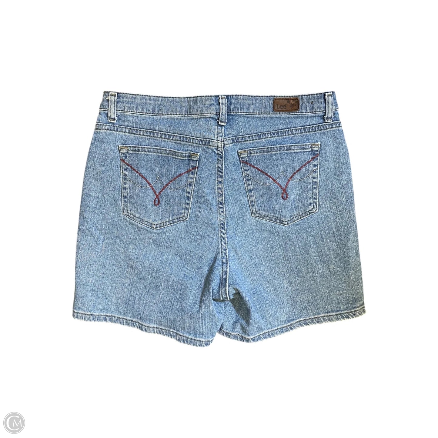 Shorts By Lee In Blue Denim, Size: 14