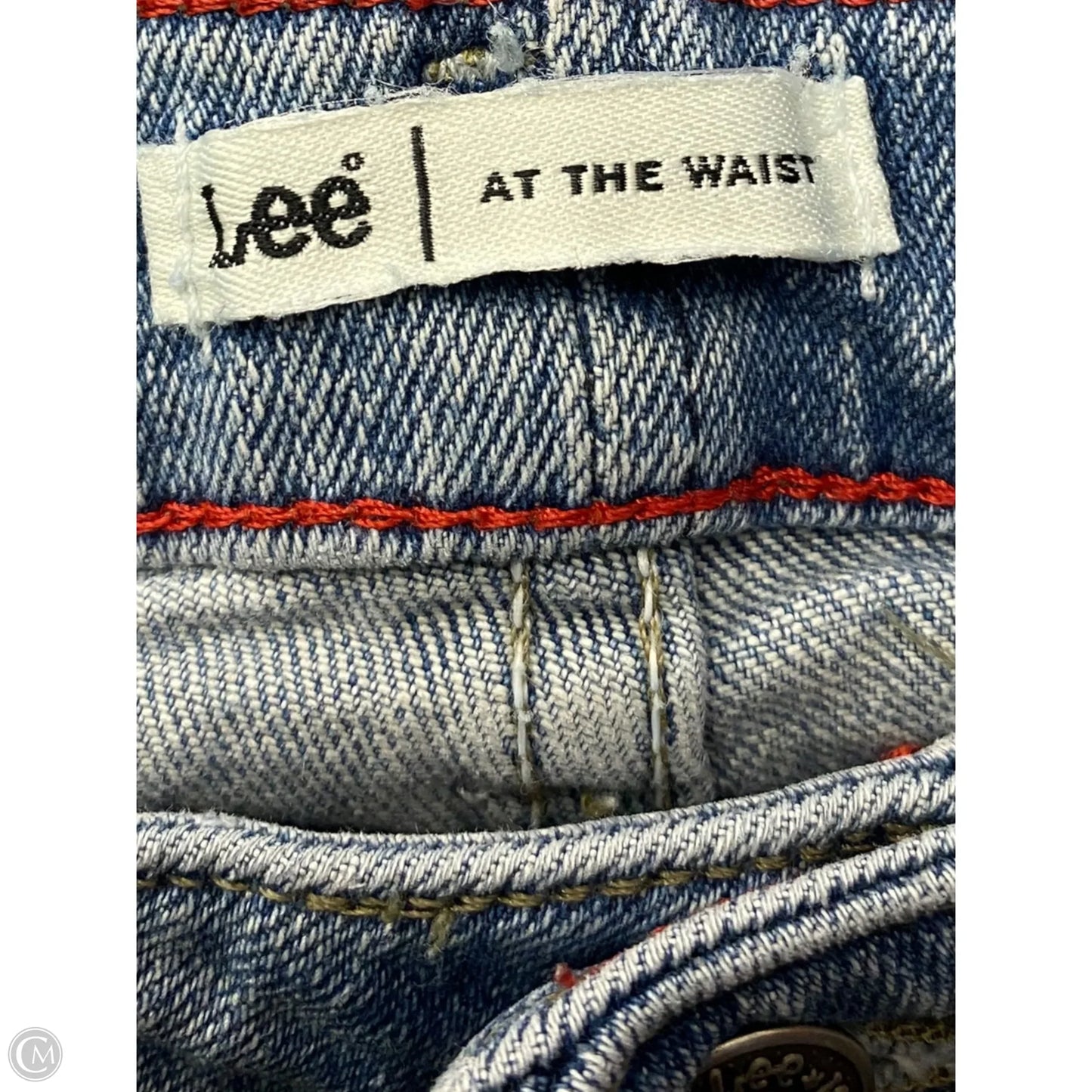 Shorts By Lee In Blue Denim, Size: 14