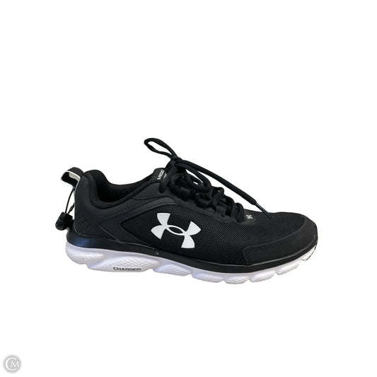 Shoes Athletic By Under Armour In Black & White, Size: 7.5