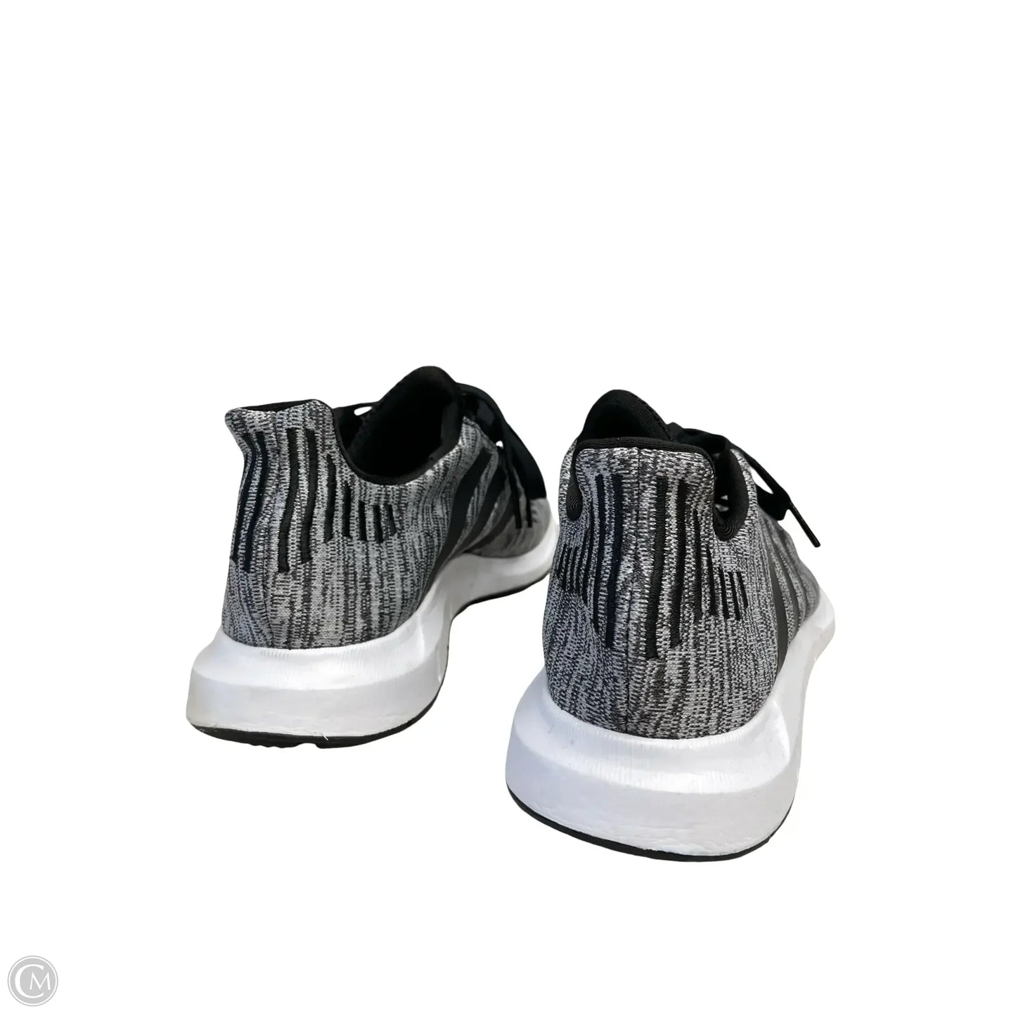 Shoes Athletic By Adidas In Black & Grey, Size: 5.5