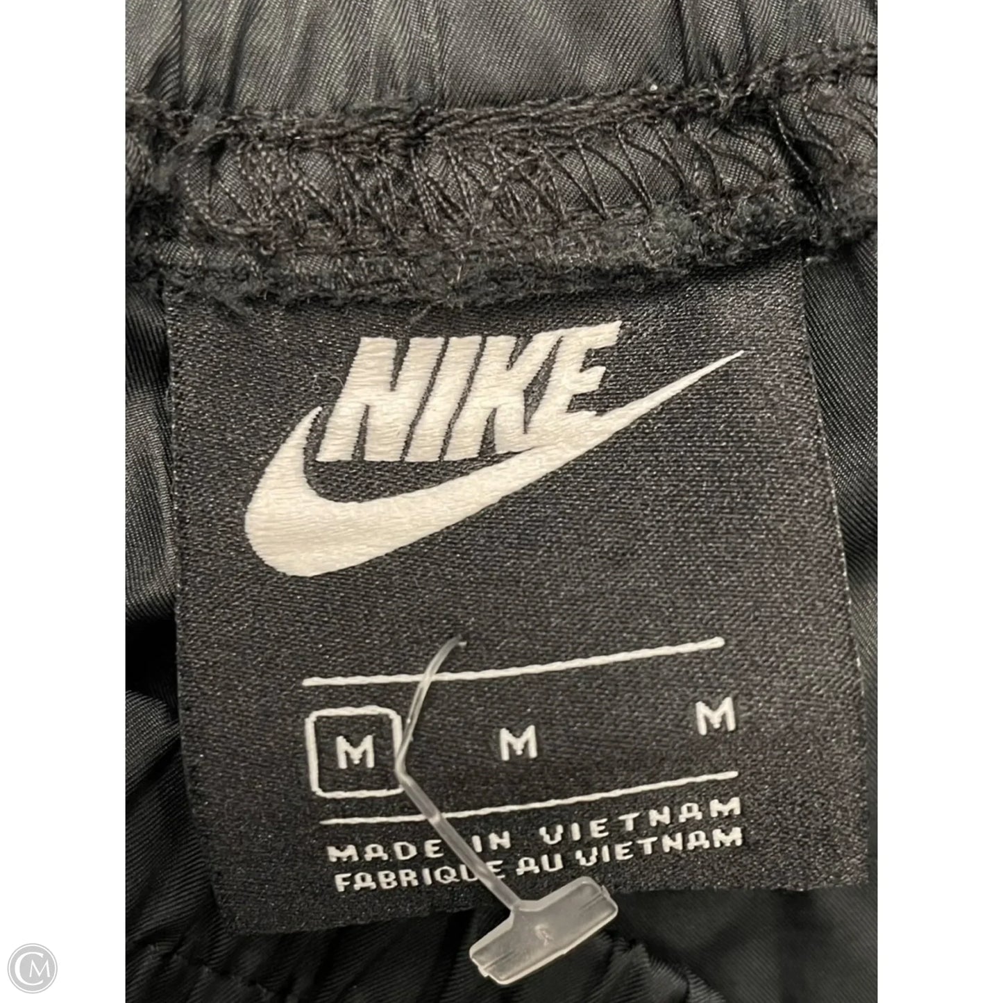 Athletic Pants By Nike In Black, Size: M