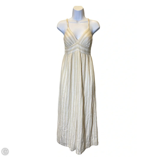Jumpsuit By American Eagle In Cream & White, Size: Xs