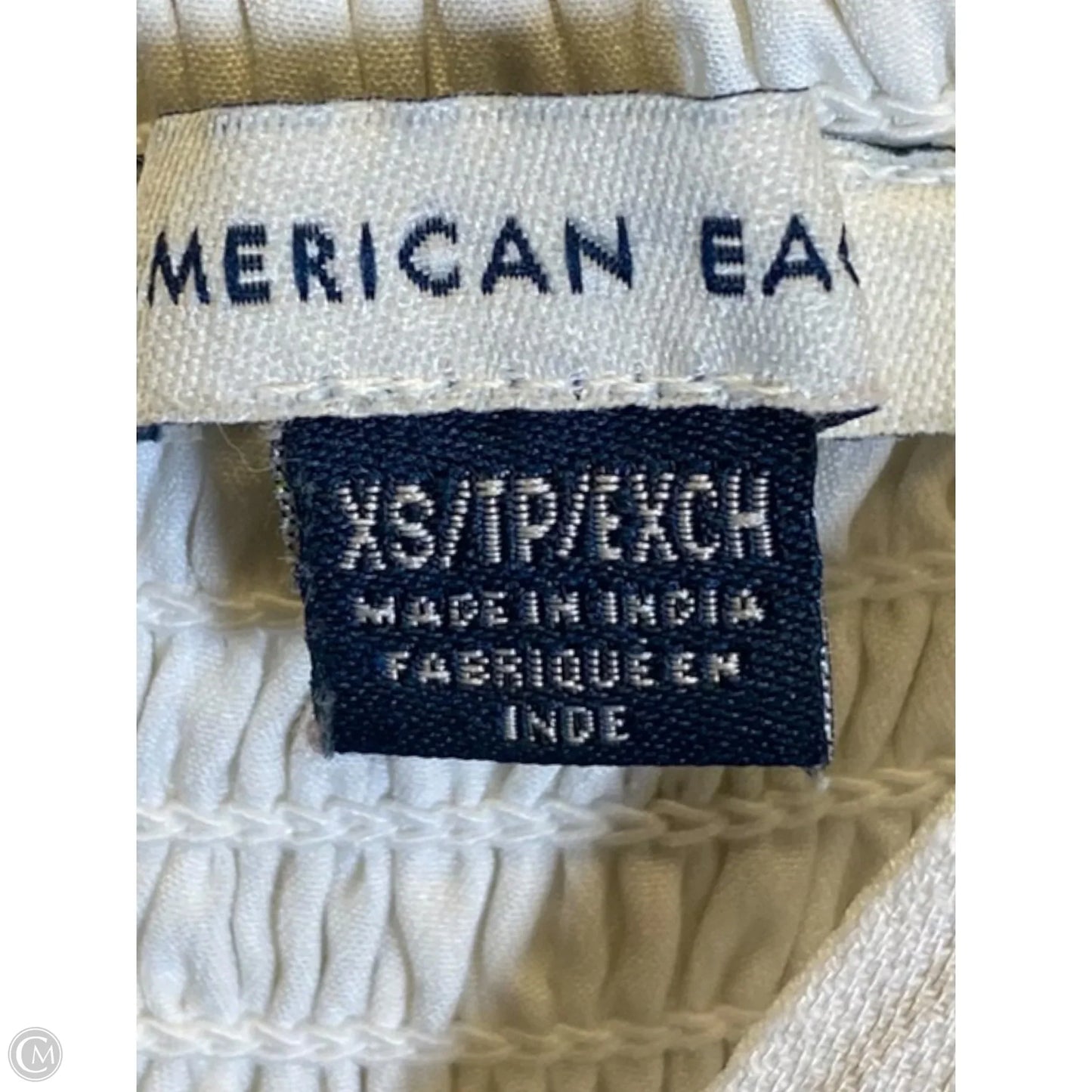 Jumpsuit By American Eagle In Cream & White, Size: Xs