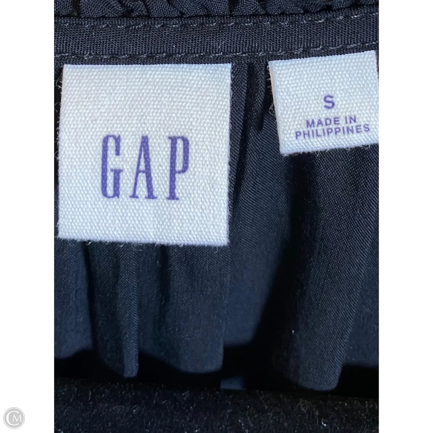 Dress Casual Midi By Gap In Black, Size: S