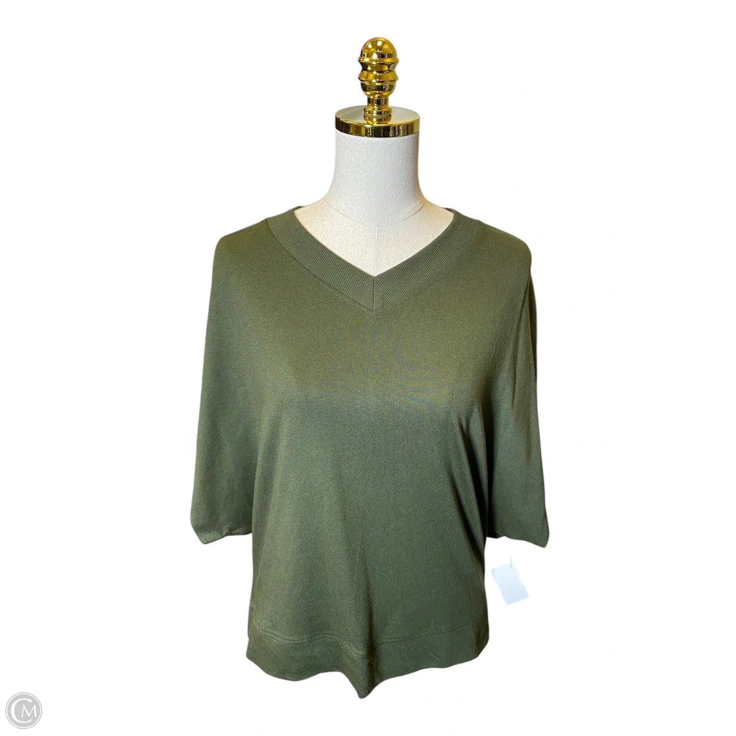 Top Short Sleeve By Jag In Green, Size: S