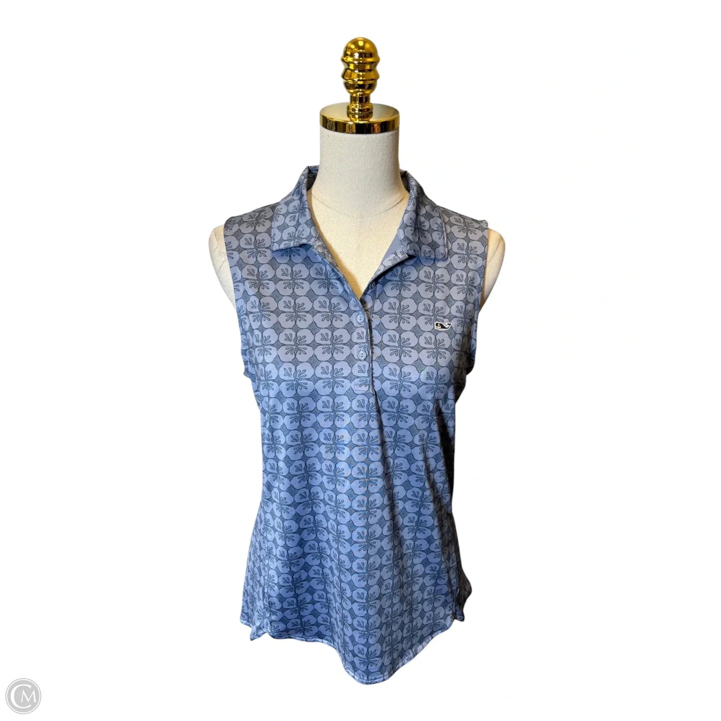 Athletic Tank Top By Vineyard Vines In Blue, Size: M