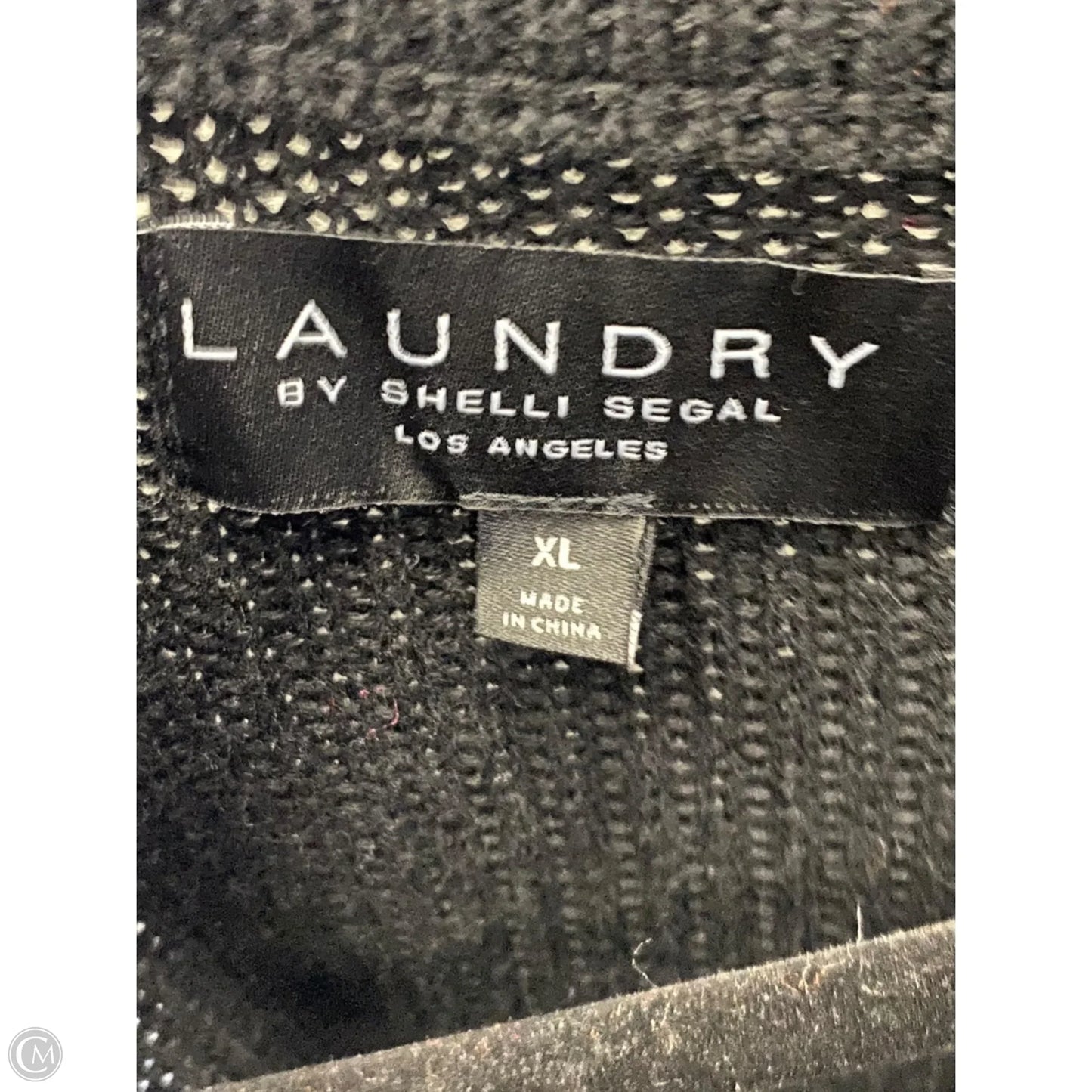 Top Sleeveless By Laundry In Black, Size: Xl