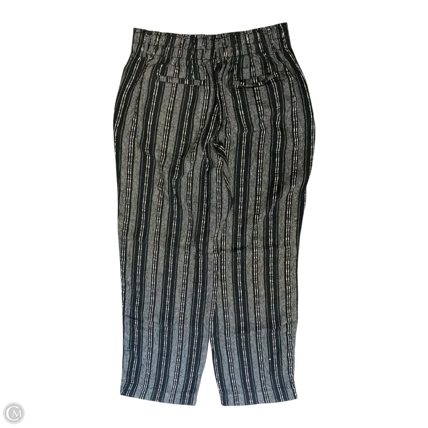 Pants Other By Briggs In Black & White, Size: M