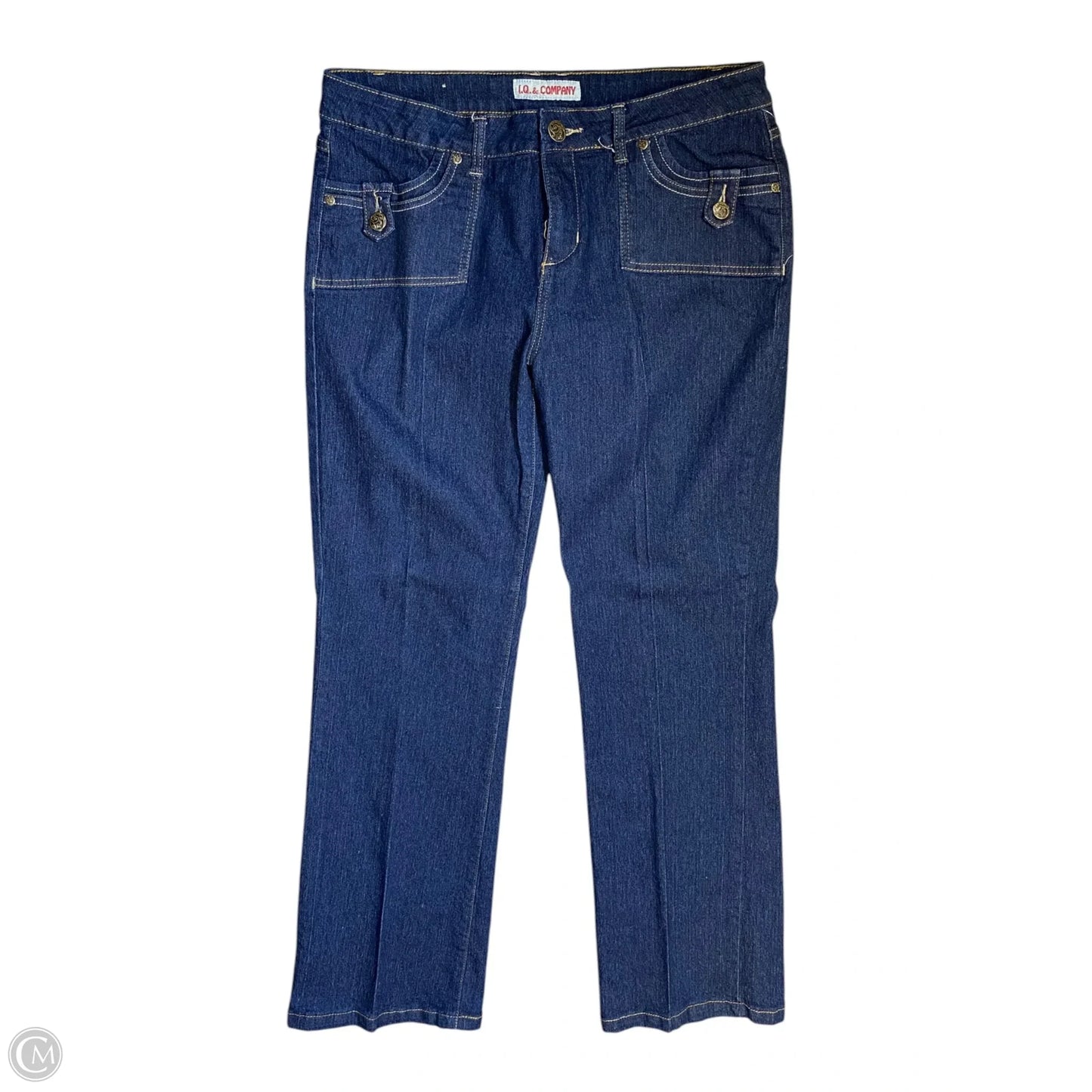 Jeans Straight By Clothes Mentor In Blue Denim, Size: 14