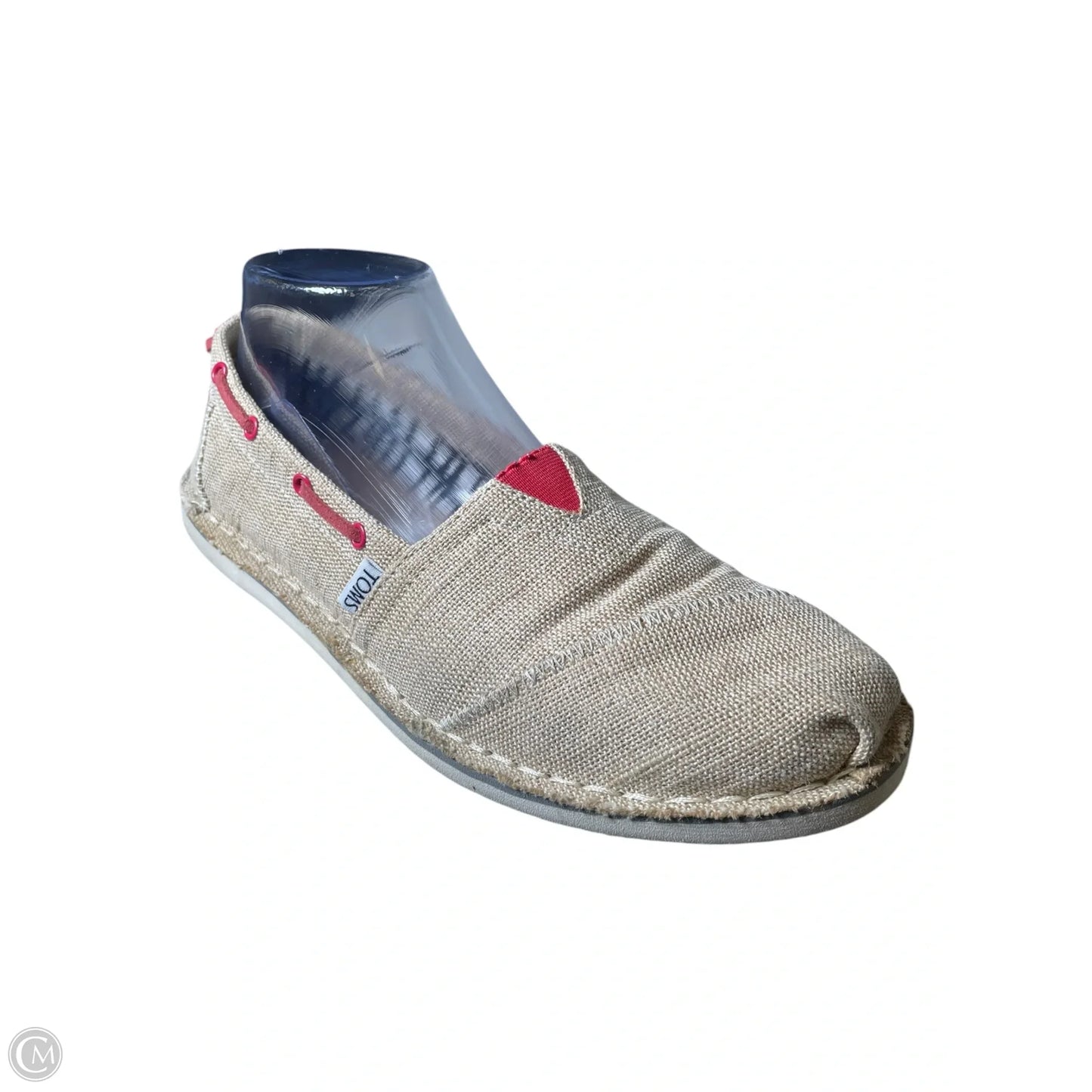 Shoes Flats By Toms In Tan, Size: 9