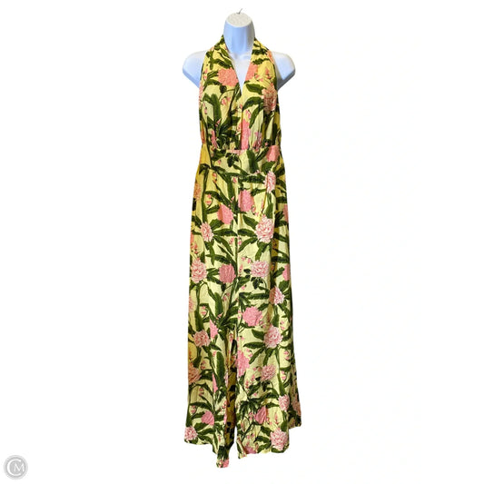 Jumpsuit By Agua Bendita In Floral Print, Size: Xl