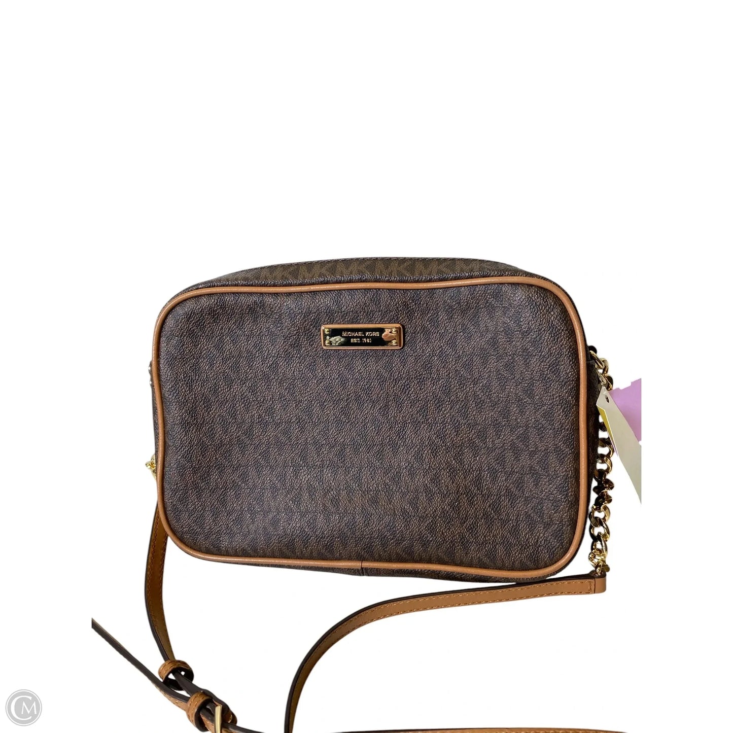 Crossbody Designer By Michael Kors, Size: Medium