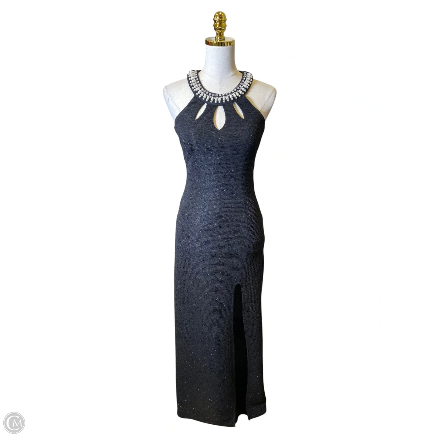 Dress Casual Maxi By Clothes Mentor In Black, Size: Xs
