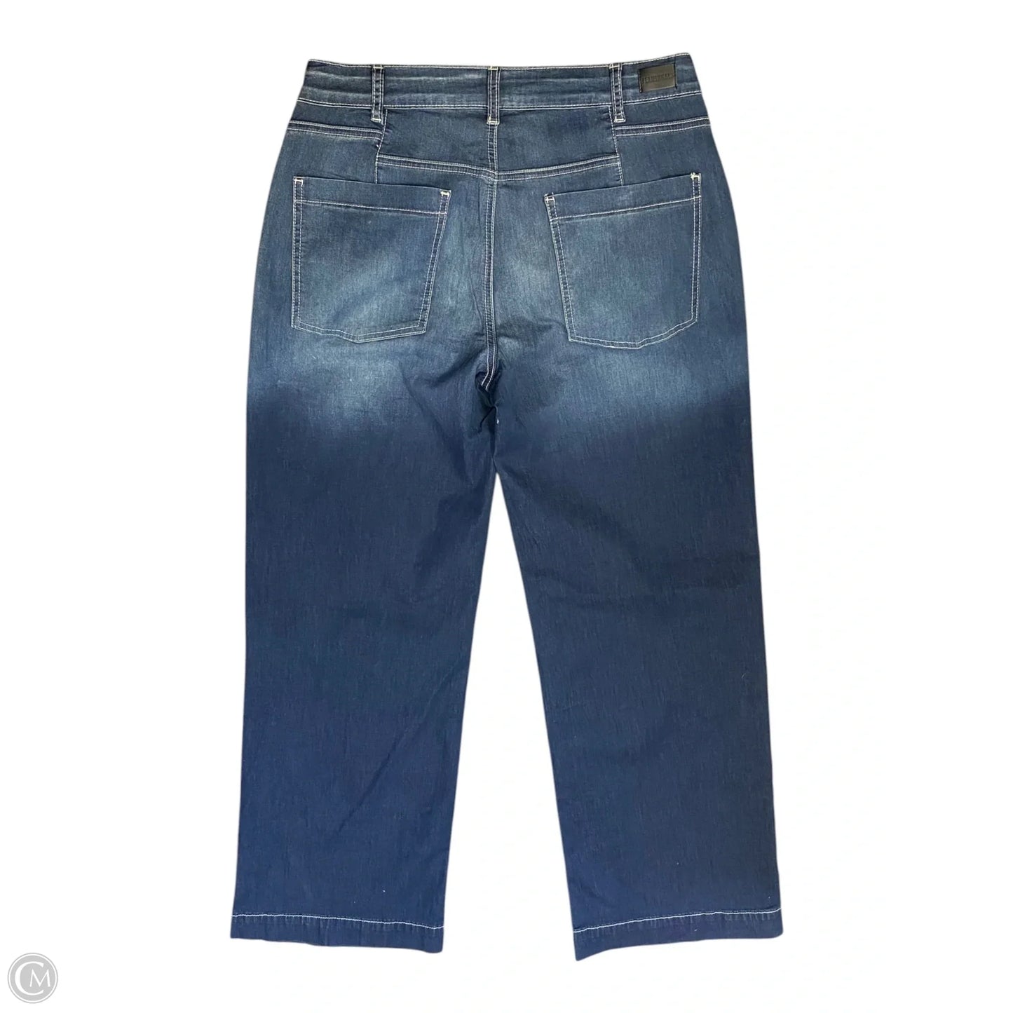 Jeans Wide Leg By Clothes Mentor In Blue Denim, Size: Xl