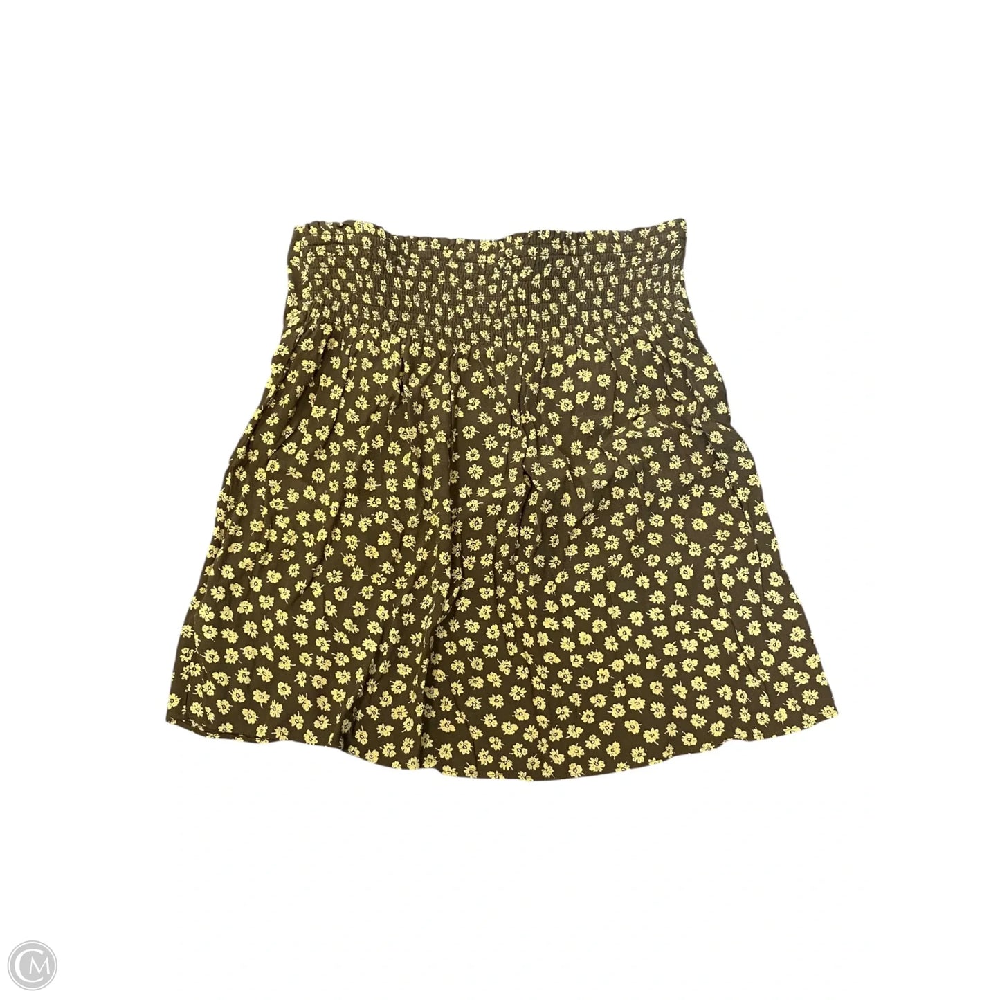 Skirt Mini & Short By Madewell In Floral Print, Size: S