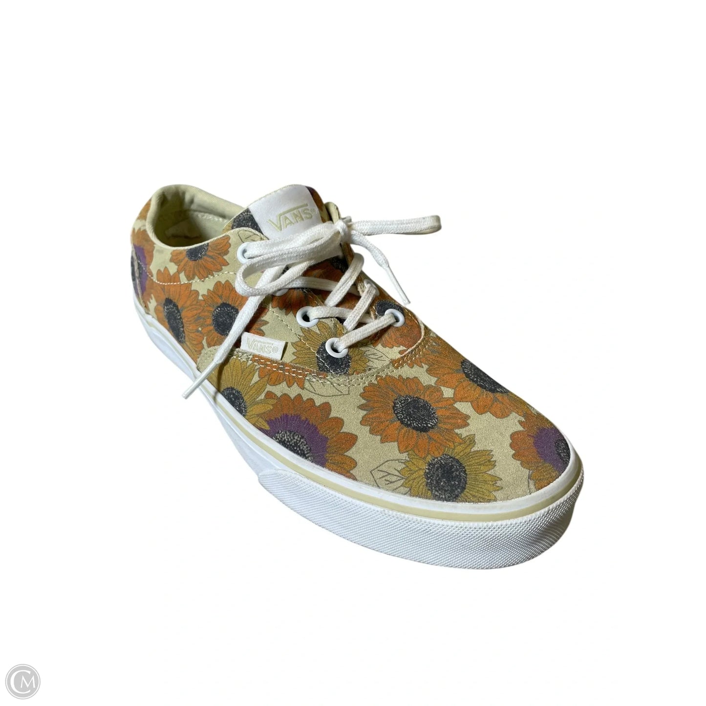 Shoes Sneakers By Vans In Floral Print, Size: 10