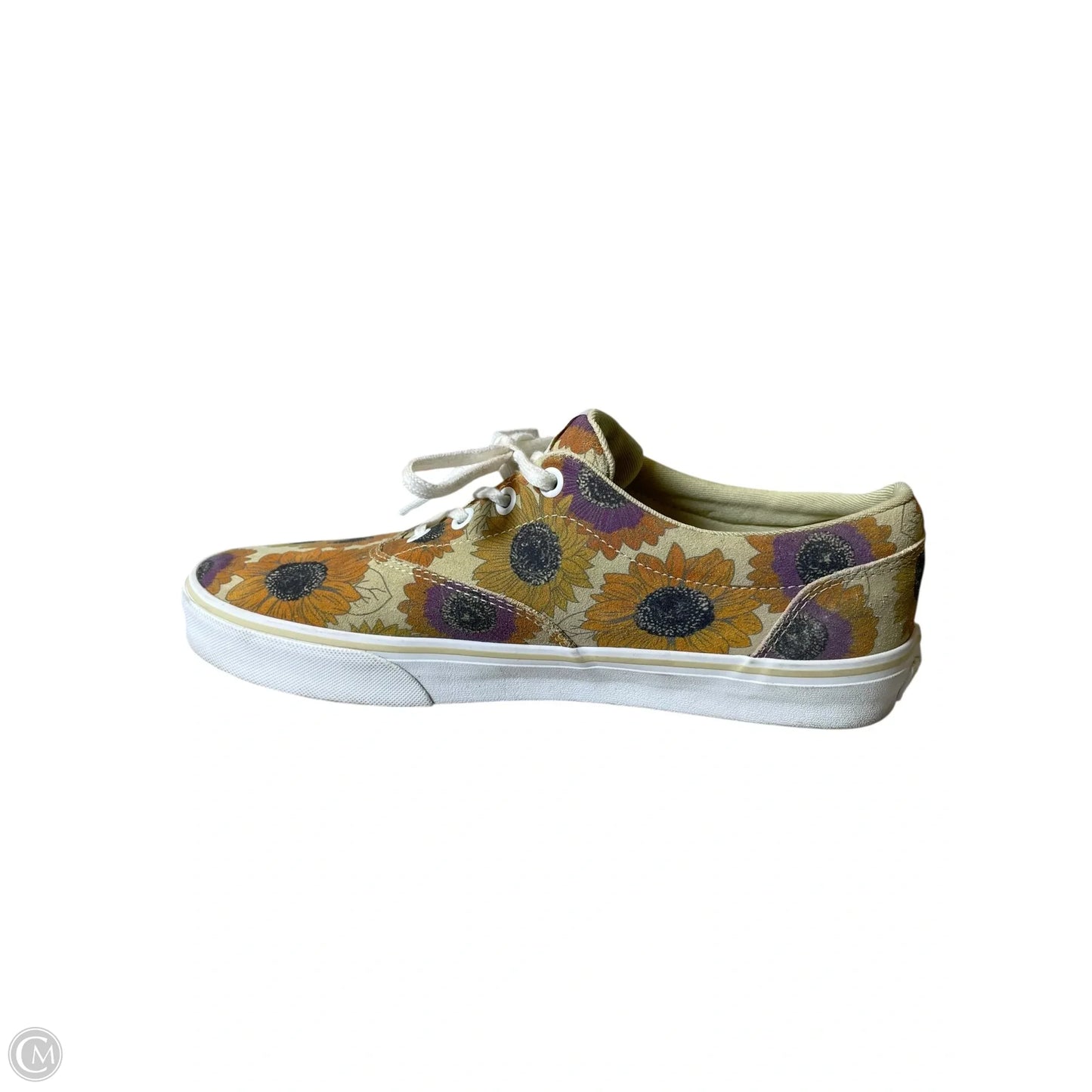 Shoes Sneakers By Vans In Floral Print, Size: 10