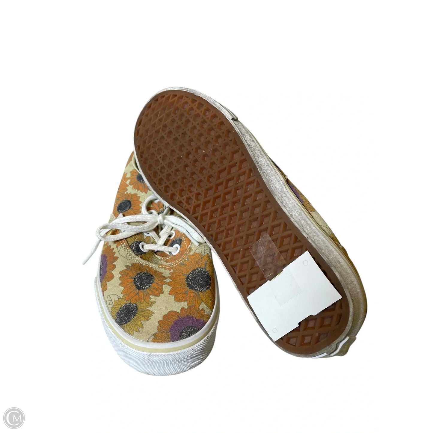 Shoes Sneakers By Vans In Floral Print, Size: 10