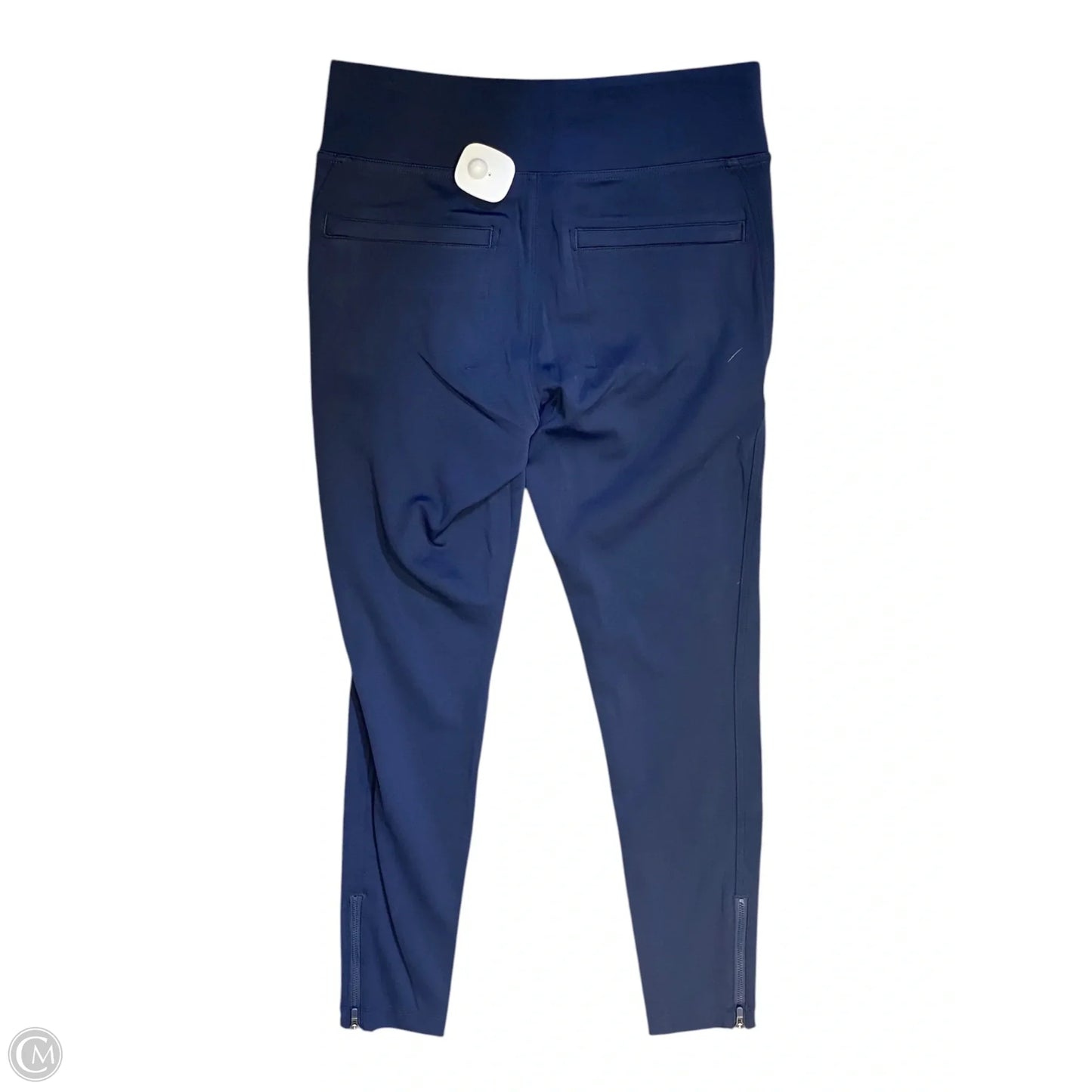 Athletic Leggings By Athleta In Navy, Size: M
