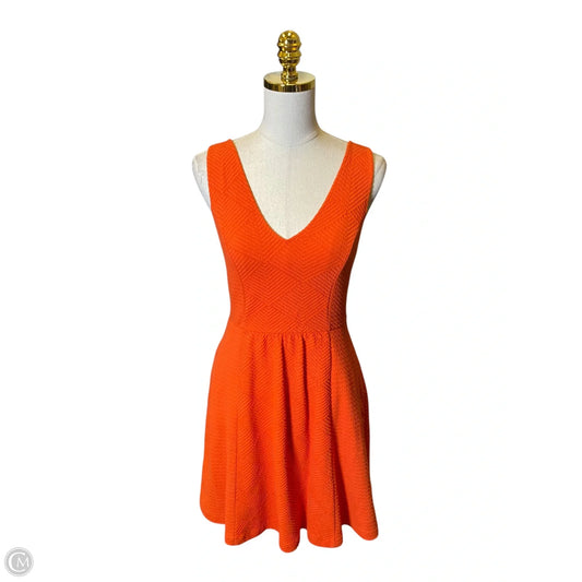 Dress Casual Midi By Maeve In Orange, Size: S