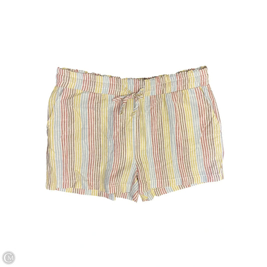 Shorts By Thread And Supply In Striped Pattern, Size: L