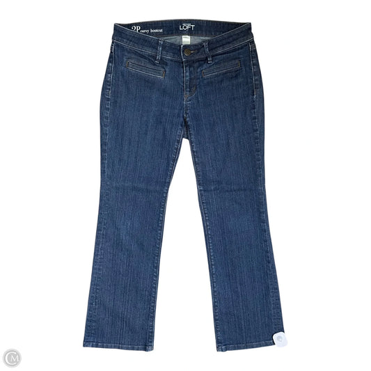 Jeans Boot Cut By Ann Taylor In Blue Denim, Size: 2