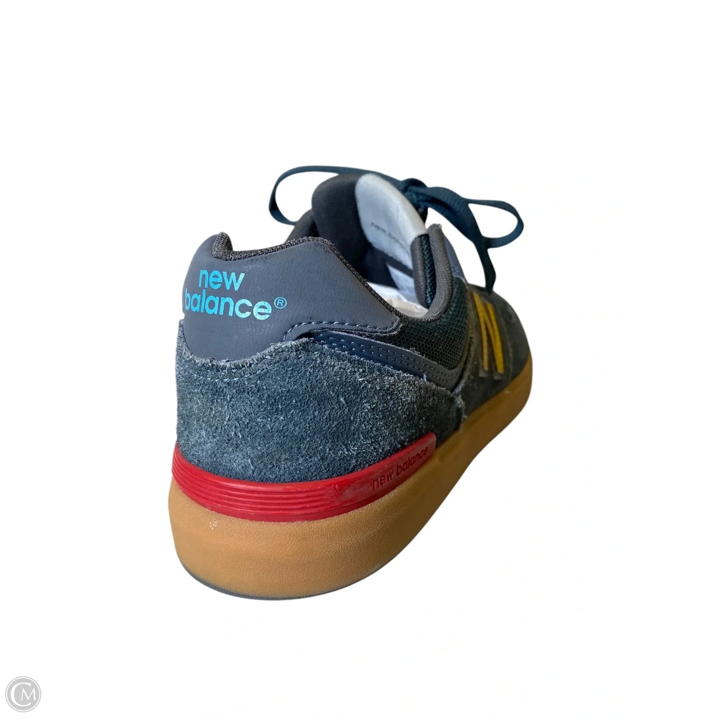 Shoes Athletic By New Balance In Blue & Yellow, Size: 9.5