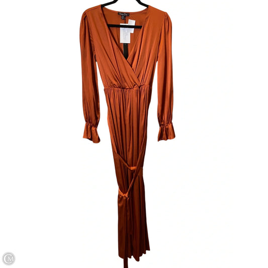 Dress Casual Maxi By Clothes Mentor In Orange, Size: M