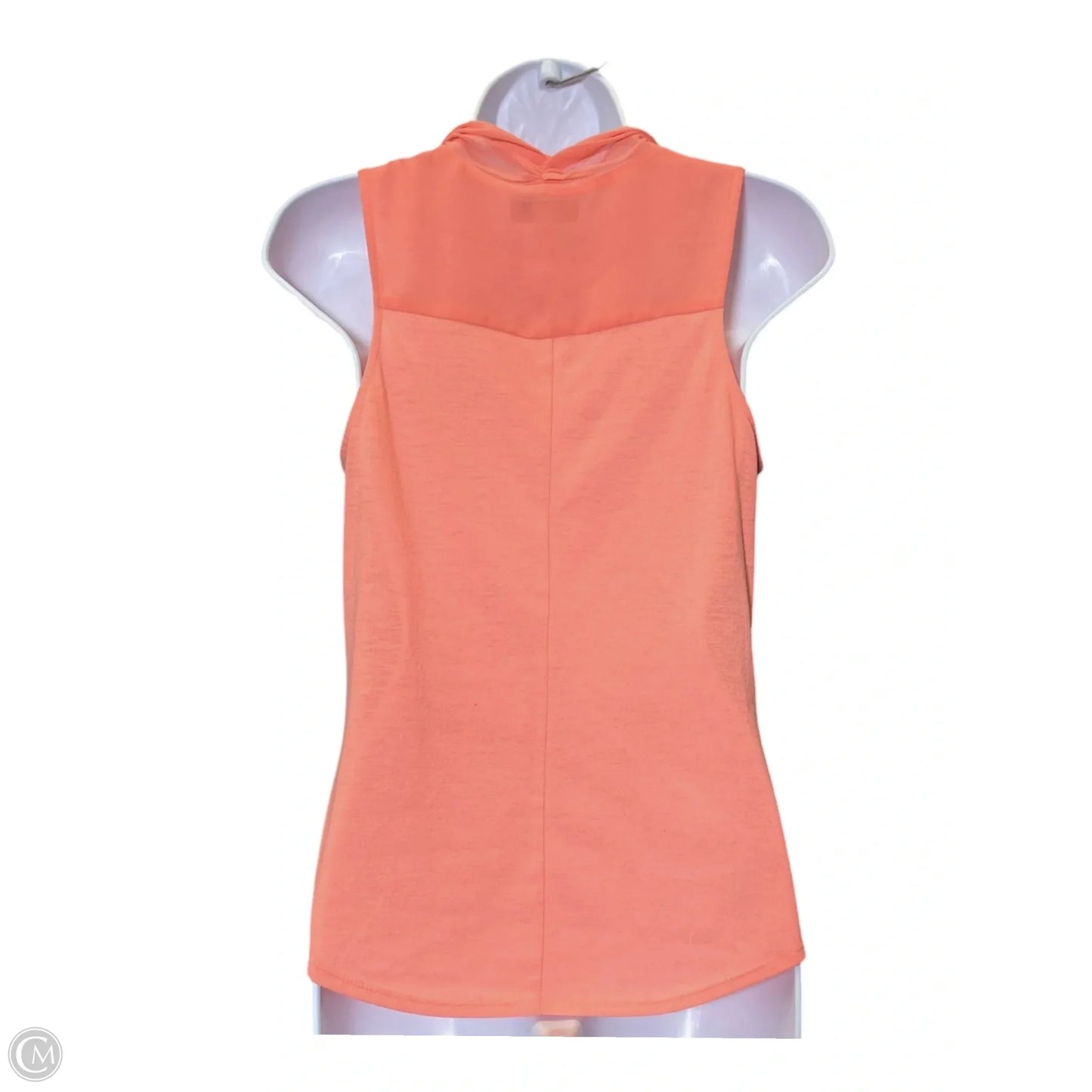 Blouse Designer By Vera Wang In Peach, Size: S