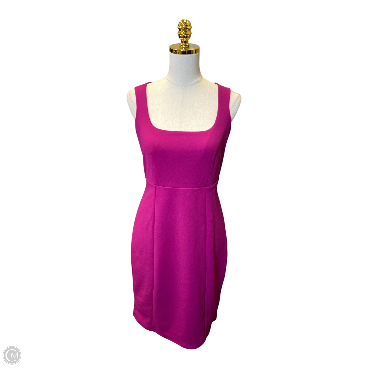 Dress Casual Midi By Express In Pink, Size: M