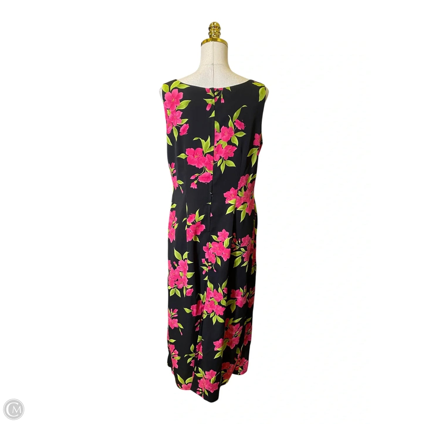Dress Casual Maxi By Studio 1 In Floral Print, Size: 12