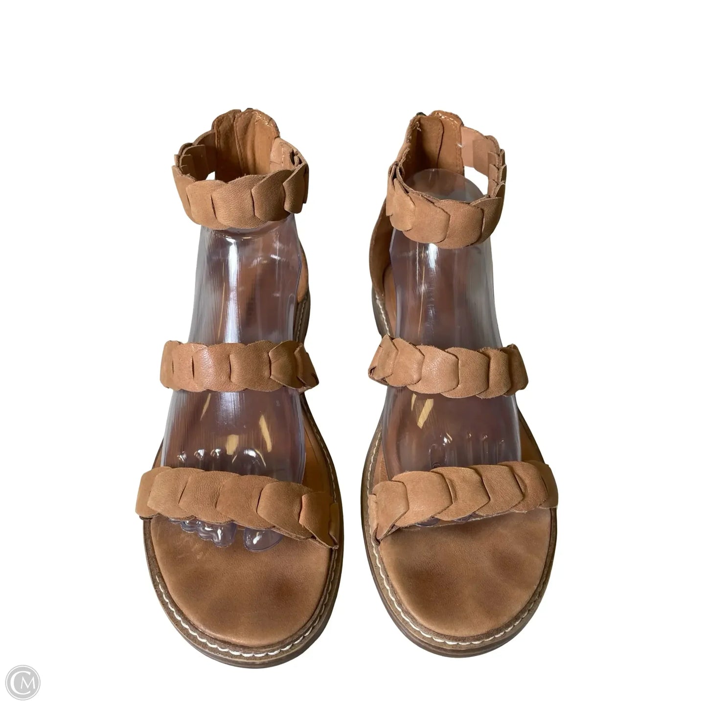 Sandals Flats By Lucky Brand In Tan, Size: 11