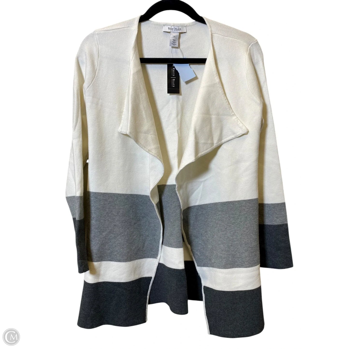 Cardigan By White House Black Market In White, Size: Xs