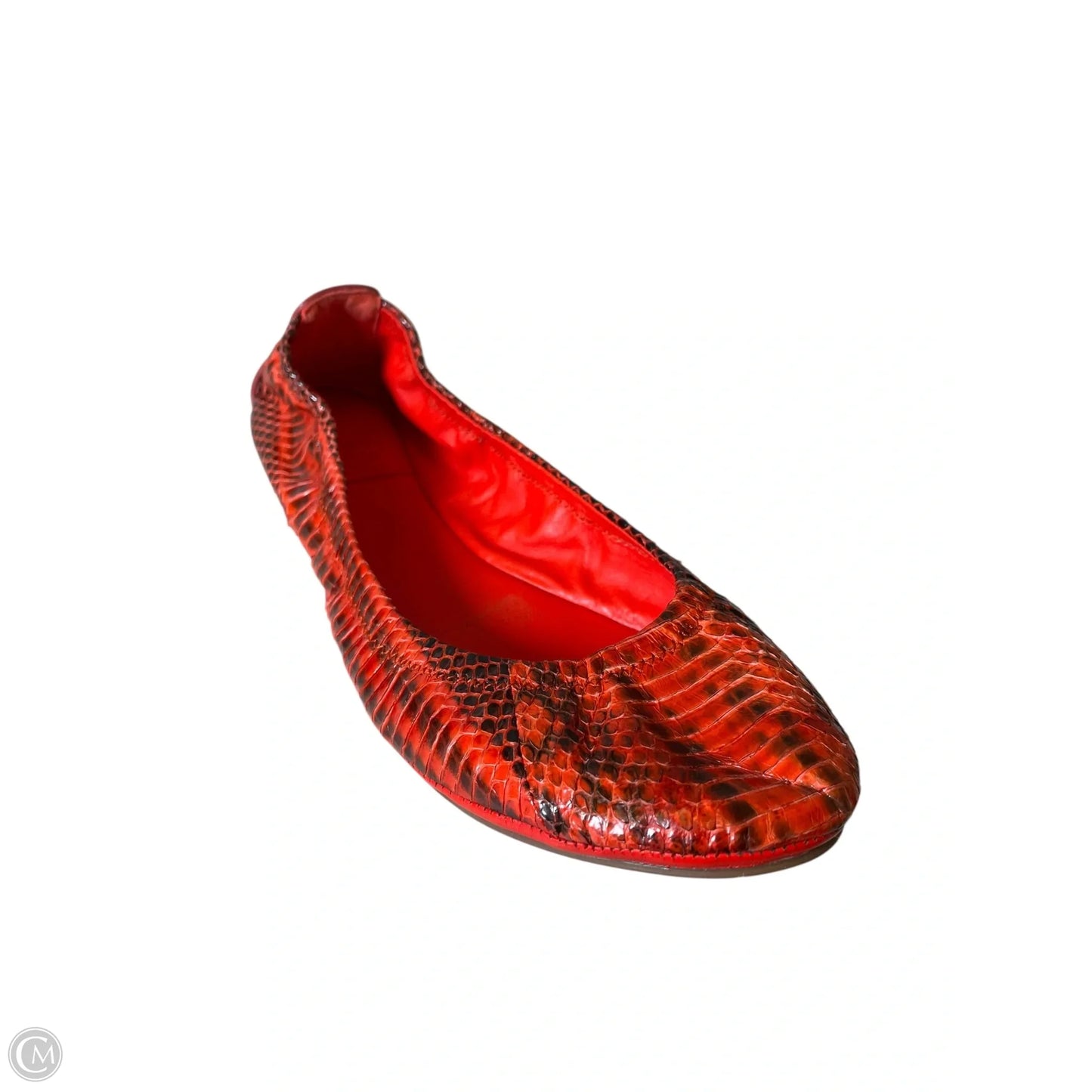 Shoes Designer By Tory Burch In Orange, Size: 8