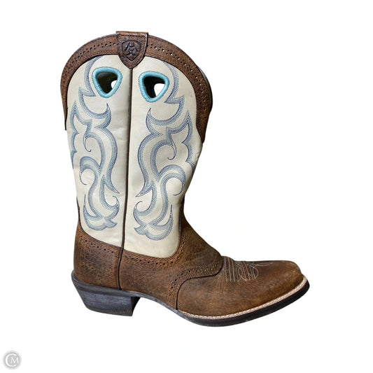Boots Western By Ariat In Multi-colored, Size: 9.5