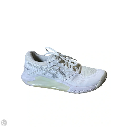 Shoes Athletic By Asics In White, Size: 8